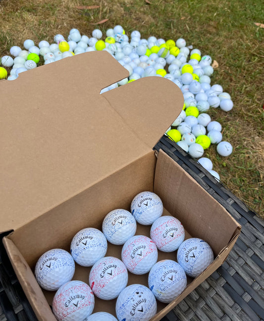 12 x Premium Callaway Supersoft Splatter