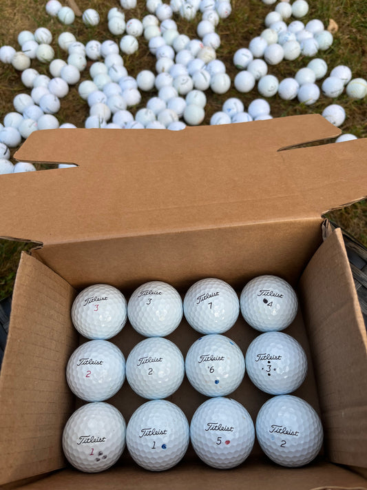 12 x Premium Titleist Pro V1 / Pro V1x Golf Balls