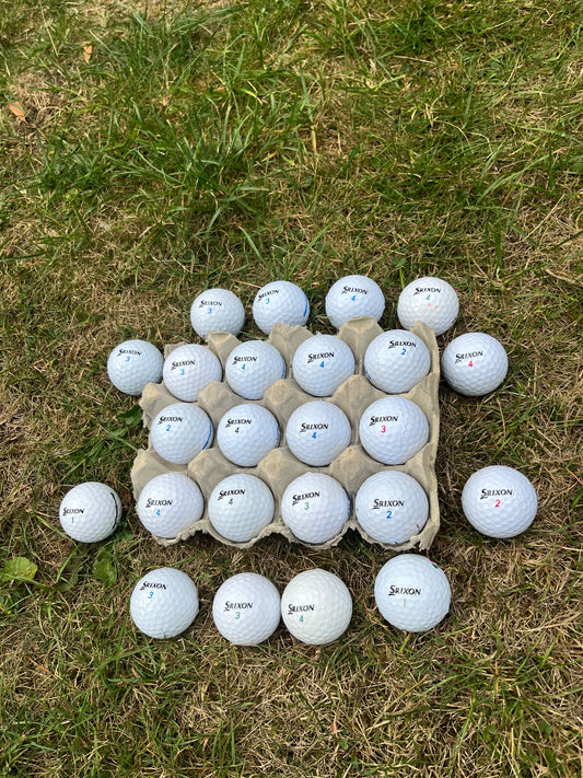 24 x Premium Srixon Golf Balls – Mixed Models