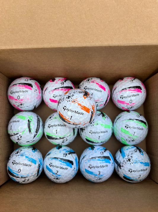 12 x Premium TaylorMade Speedsoft Ink balls