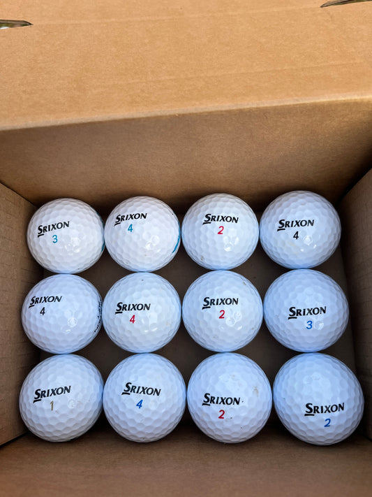 12 x Premium Srixon Golf Balls – Mixed Models