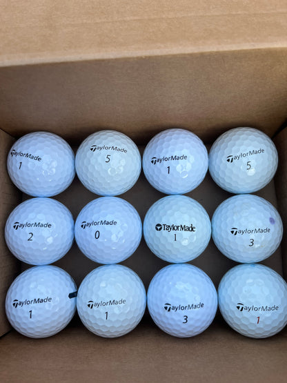 12 x premium TaylorMade Golf Balls – Includes TP5/TP5x