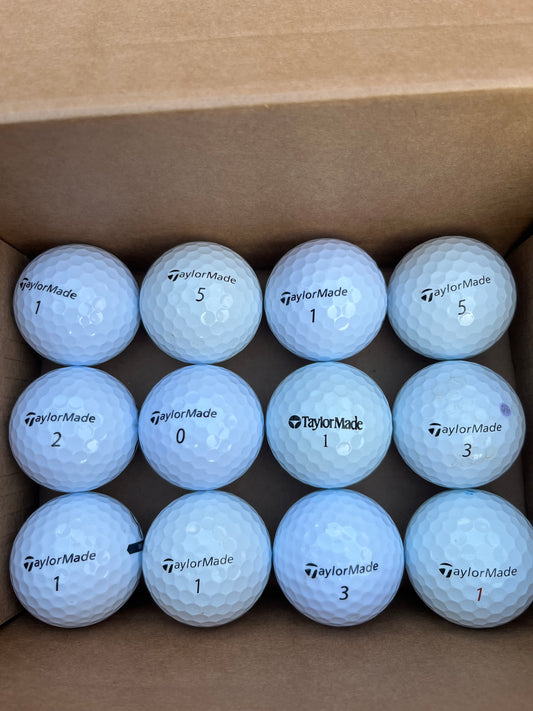 12 x premium TaylorMade Golf Balls – Includes TP5/TP5x